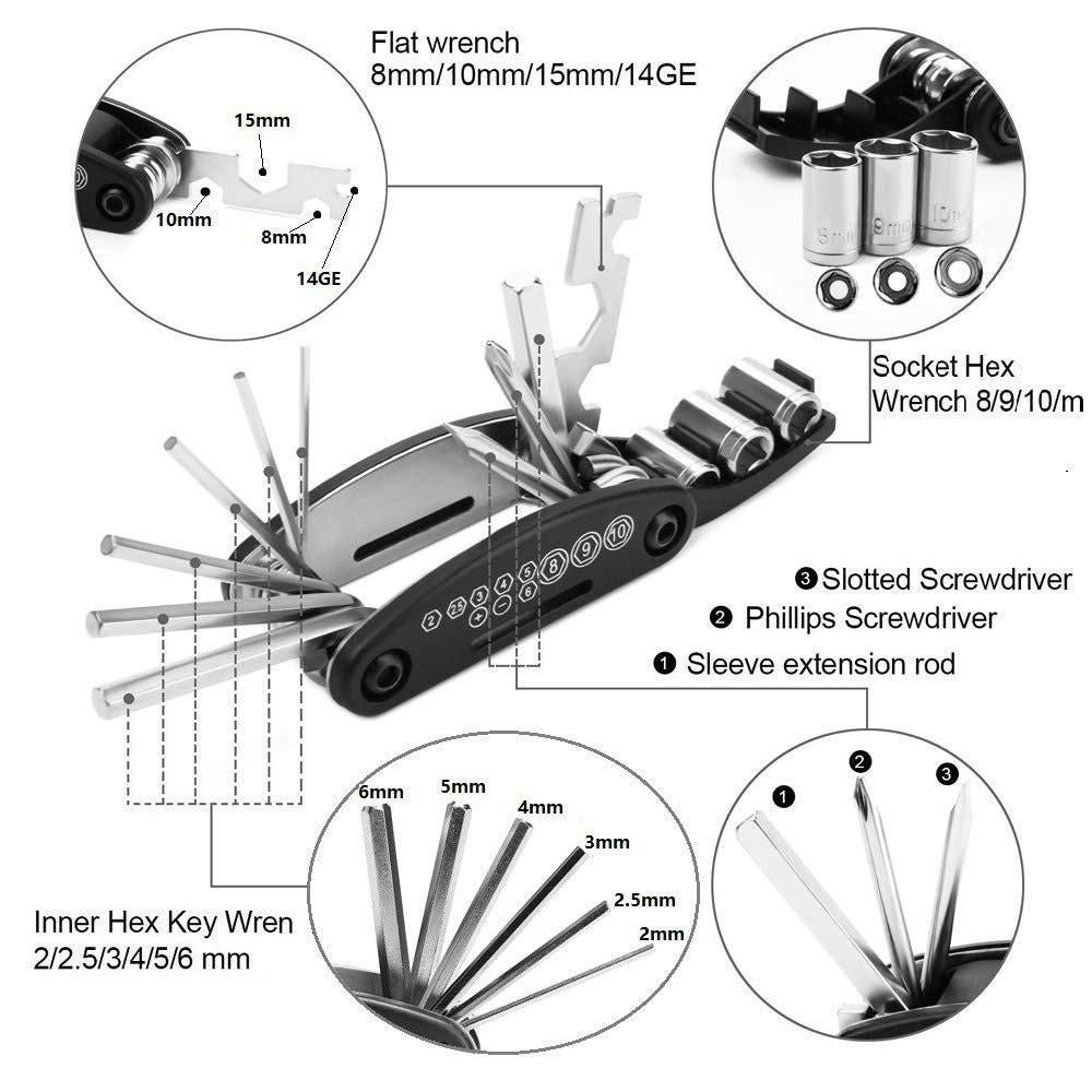 15 in 1 Multipurpose Tool Kit For Any Emergency